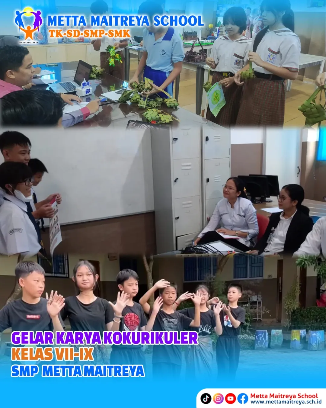 Gelar Karya Kokurikuler SMP Metta Maitreya kelas VII–IX